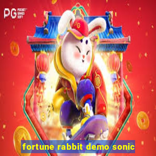 fortune rabbit demo sonic